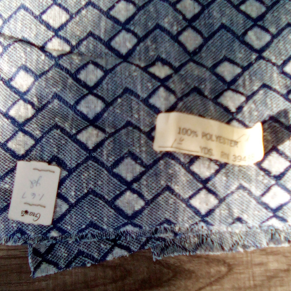 Vintage Polyester fabric